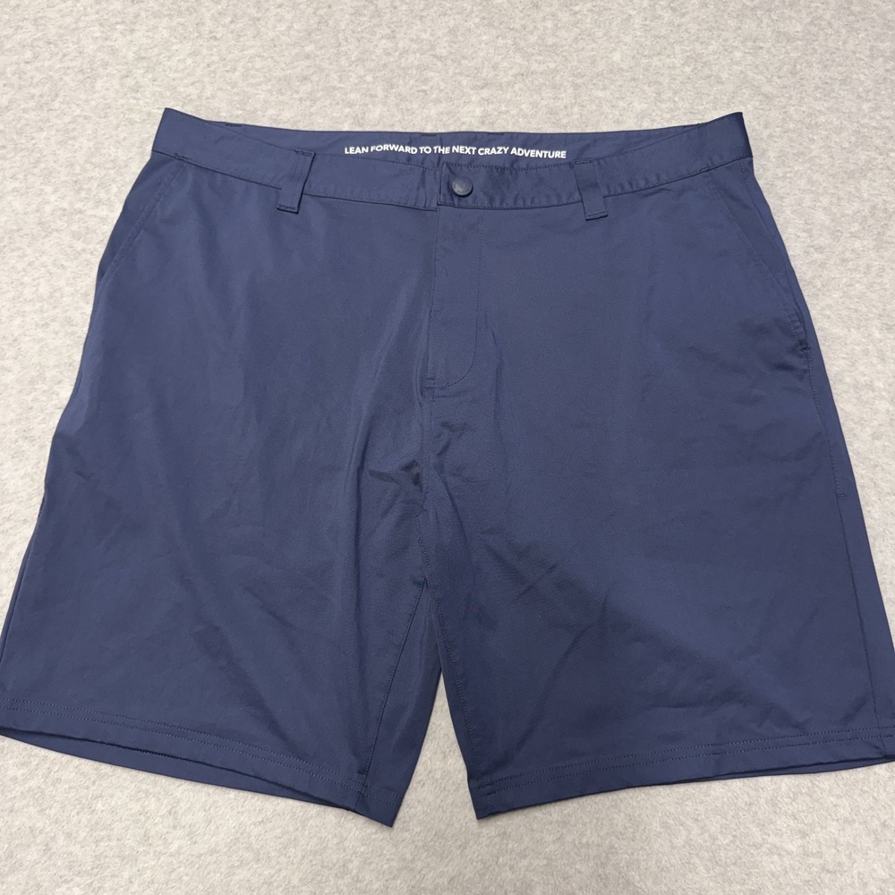 Rhone Commuter Shorts Mens 38 Blue 9in Lightweight Golf Athletic Performance